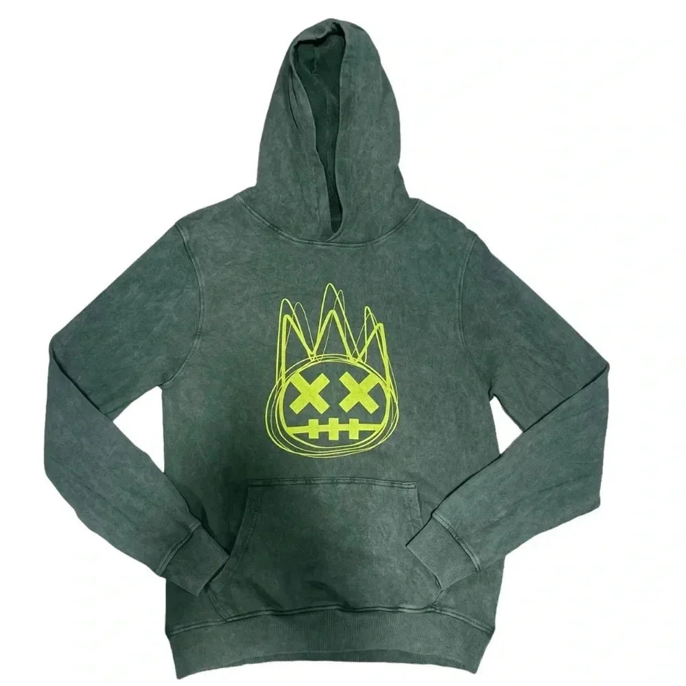 CULT OF INDIVIDUALITY | FRENCH TERRY LOGO PULLOVER HOODIE (ARTICHOKE)
